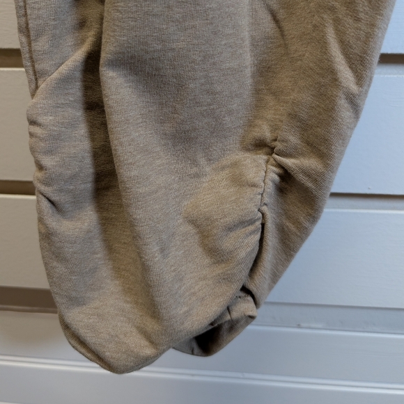 Pact Womens XL Taupe Brown Jogger Pants Organic Cotton Stretch Elastic Waist EUC - Picture 4 of 10